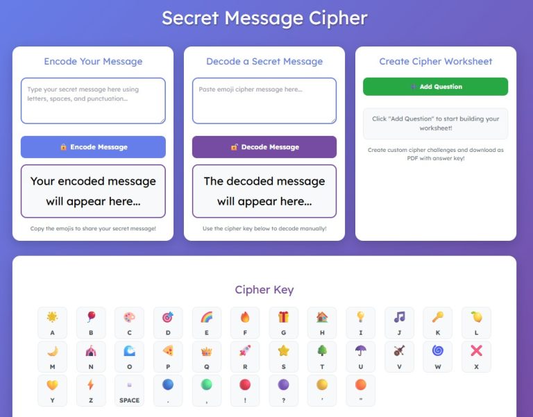 Make a Secret Message