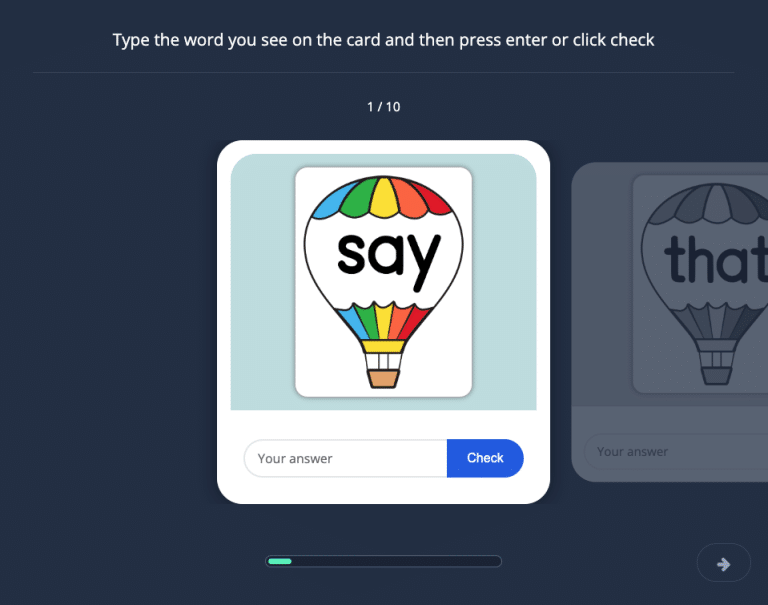 Hot Air Balloons Typing 8