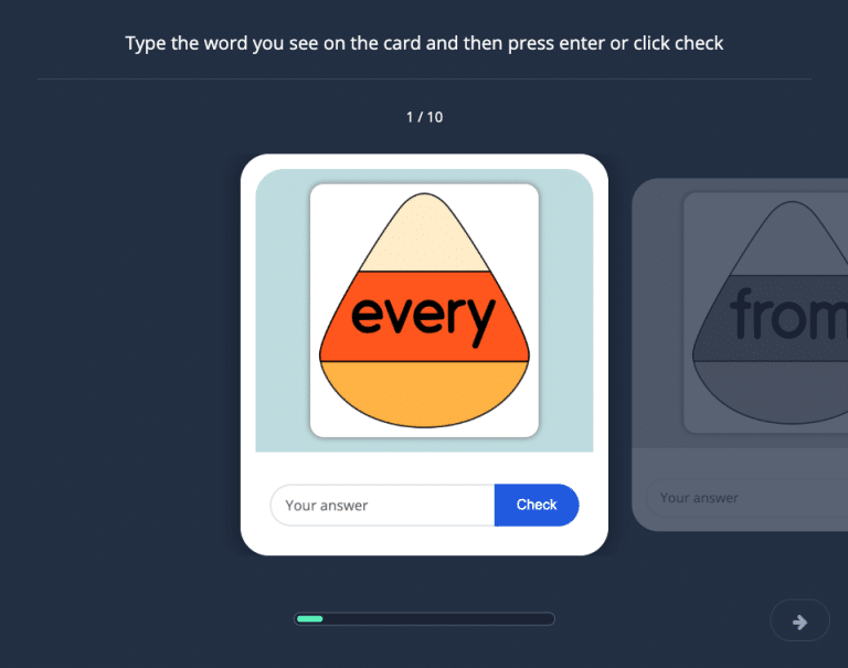 Candy Corn Typing 11