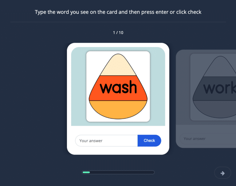 Candy Corn Typing 18