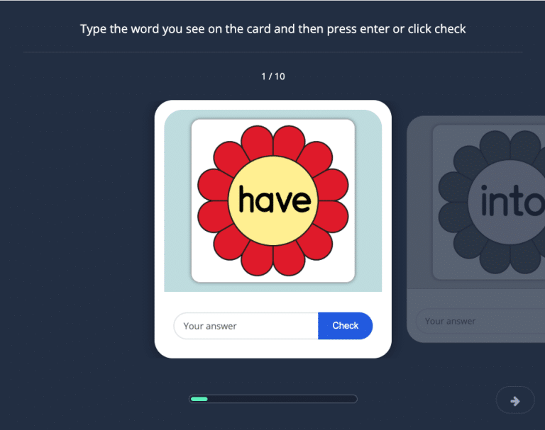 Flower Typing 6