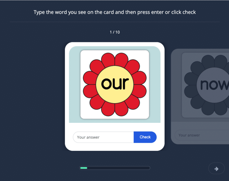 Flower Typing 7