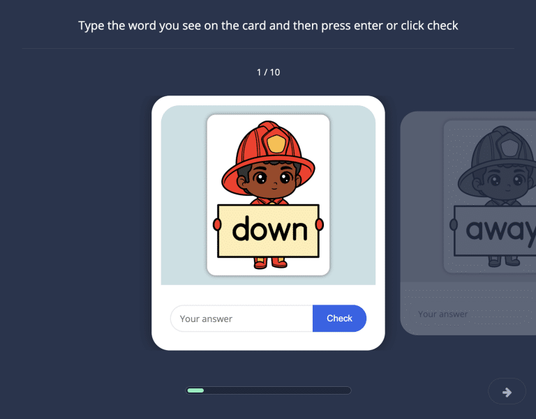 Firefighter Typing 1