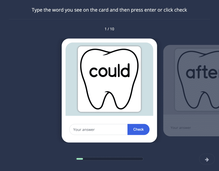 Teeth Typing 10