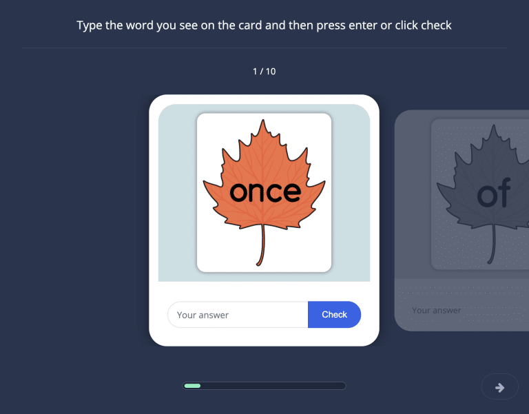 Autumn Leaf Typing 12