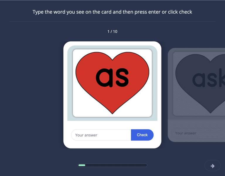 Hearts Typing 10