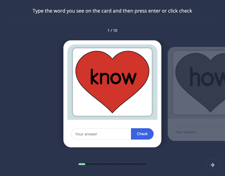 Hearts Typing 12