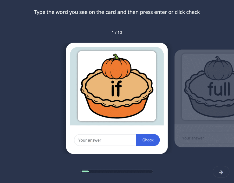 Pumpkin Pie Typing 20